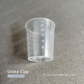 Conteneur de test d&#39;urine jetable